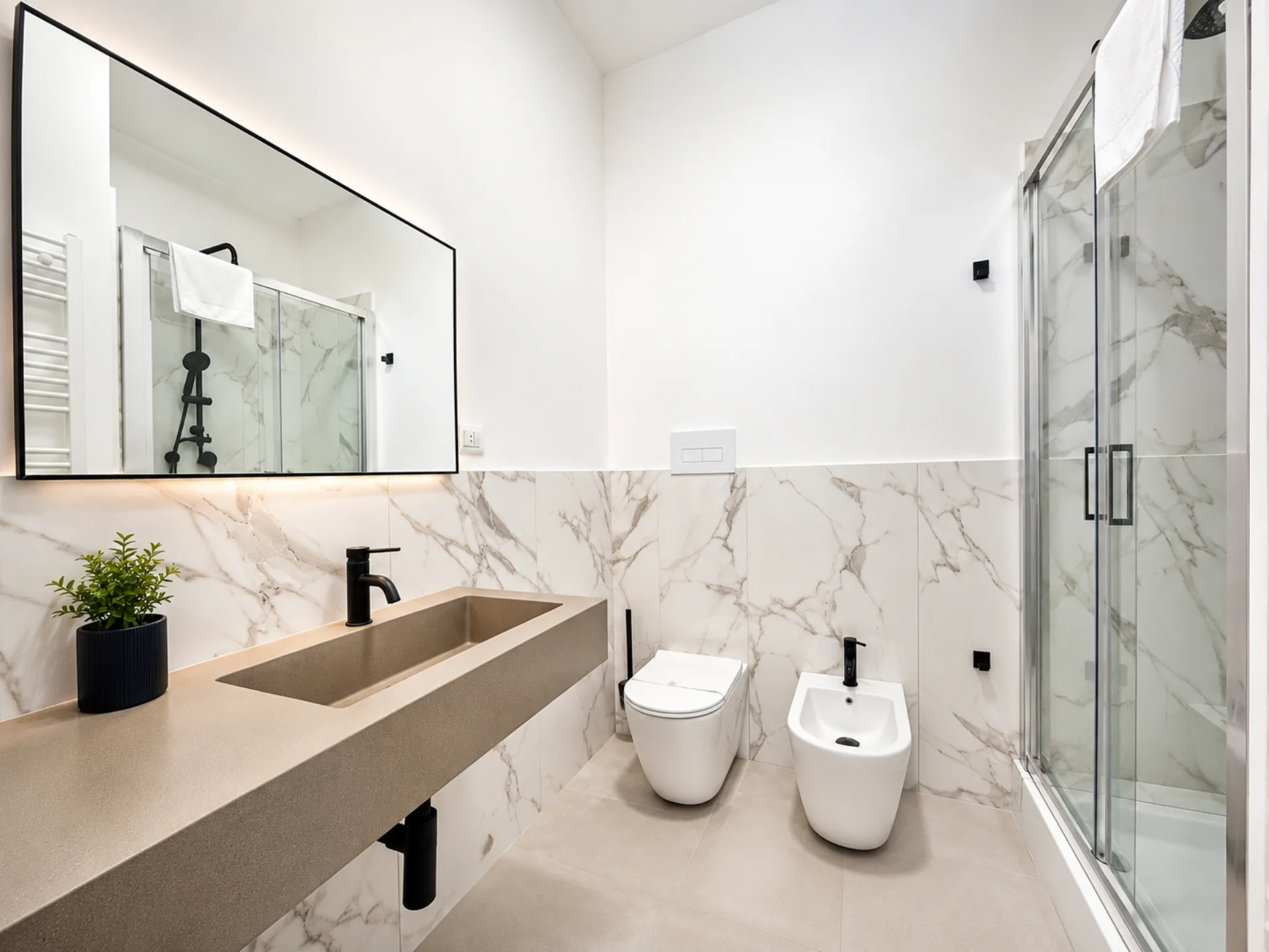 Camera King con Balcone Bagno del